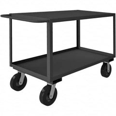 Durham - 3,000 Lb Capacity, 36-1/4" Wide x 78-1/4" Long x 36" High Heavy Duty Service Cart - Benchmark Tooling