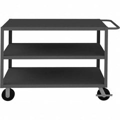 Durham - 3,000 Lb Capacity, 24-1/4" Wide x 54-1/4" Long x 37-7/16" High Heavy Duty Service Cart - Benchmark Tooling