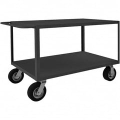 Durham - 1,200 Lb Capacity, 30-1/4" Wide x 54-1/4" Long x 34" High Instrument Cart - Benchmark Tooling