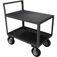 Durham - 1,200 Lb Capacity, 30-1/4" Wide x 51" Long x 39-3/4" High Instrument Cart - Benchmark Tooling