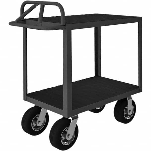 Durham - 1,200 Lb Capacity, 24-1/4" Wide x 66-1/4" Long x 39-3/4" High Instrument Cart - Benchmark Tooling