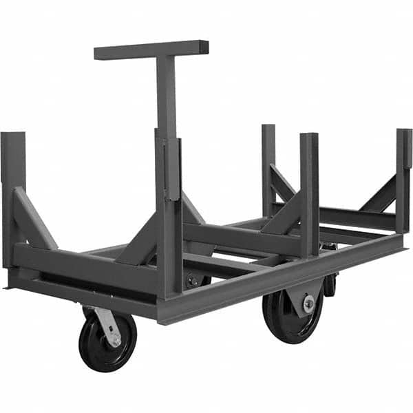 Durham - 5,000 Lb Capacity Bar Cradle Truck - Benchmark Tooling