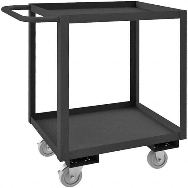 Durham - 1,200 Lb Capacity, 18-1/4" Wide x 38-1/4" Long x 37-5/8" High Heavy Duty Service Cart - Benchmark Tooling