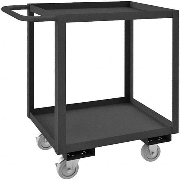 Durham - 1,200 Lb Capacity, 18-1/4" Wide x 30-1/4" Long x 37-5/8" High Heavy Duty Service Cart - Benchmark Tooling