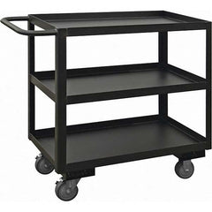 Durham - 1,200 Lb Capacity, 18-1/4" Wide x 36-1/4" Long x 33" High Heavy Duty Service Cart - Benchmark Tooling