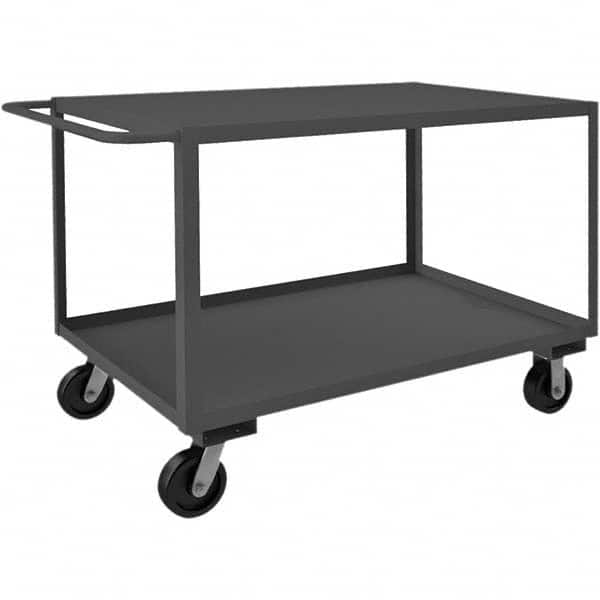 Durham - 3,000 Lb Capacity, 30-1/4" Wide x 66-1/4" Long x 36" High Service Cart - Benchmark Tooling