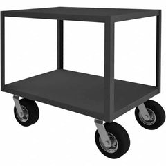 Durham - 1,200 Lb Capacity, 24-1/4" Wide x 36-1/4" Long x 34" High Instrument Cart - Benchmark Tooling