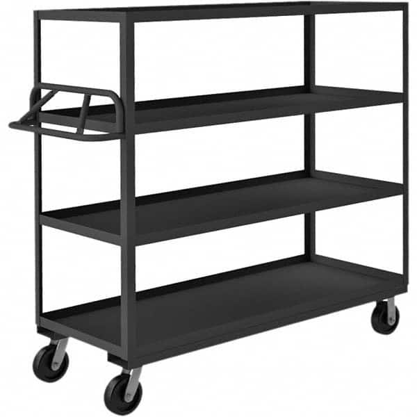 Durham - 3,600 Lb Capacity, 24-1/4" Wide x 66-1/4" Long x 60" High Service Cart - Benchmark Tooling