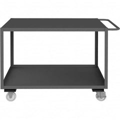 Durham - 1,200 Lb Capacity, 30-1/4" Wide x 66-1/4" Long x 37-5/8" High Heavy Duty Service Cart - Benchmark Tooling
