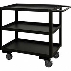 Durham - 1,200 Lb Capacity, 24-1/4" Wide x 54-1/4" Long x 33" High Heavy Duty Service Cart - Benchmark Tooling