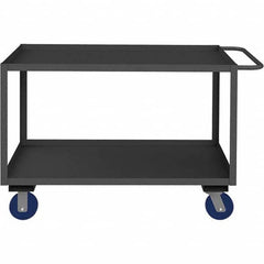 Durham - 2,400 Lb Capacity, 24-1/4" Wide x 54-1/4" Long x 36" High Heavy Duty Service Cart - Benchmark Tooling