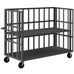 Durham - 3,000 Lb Capacity Open Portable Shelf Trucks - Benchmark Tooling