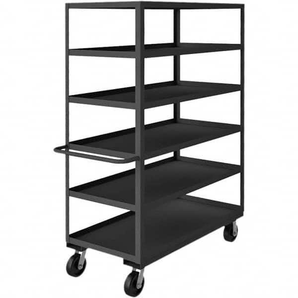 Durham - 3,000 Lb Capacity, 24-1/4" Wide x 54-1/4" Long x 73" High Heavy Duty Service Cart - Benchmark Tooling