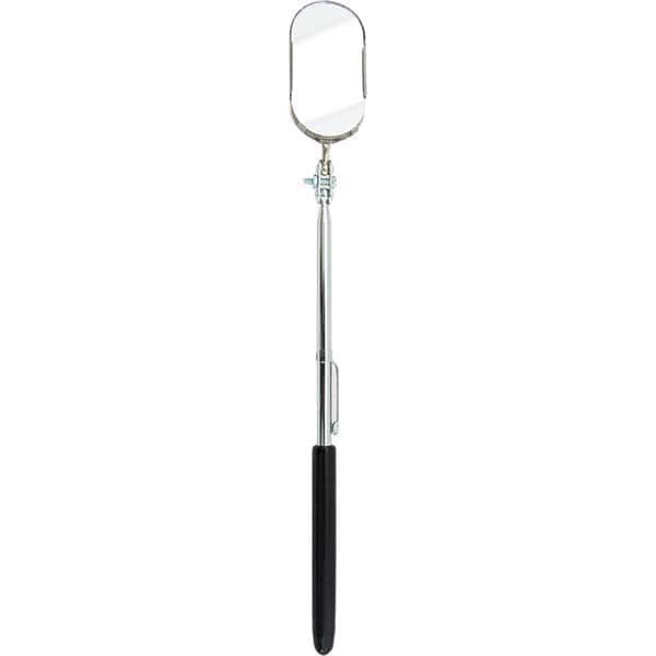 Ullman Devices - Inspection Mirrors Mirror Shape: Oval Overall Length (Inch): 8-1/2 - Benchmark Tooling