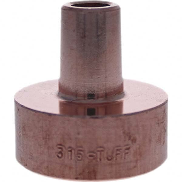 Tuffaloy - Spot Welder Tips For Use With: 5RW Electrode Holder Type: Backup Electrode Round Face - Benchmark Tooling