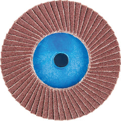 PFERD - Flap Discs; Abrasive Type: Coated ; Flap Disc Type: Compact ; Disc Diameter (Inch): 3 ; Abrasive Material: Aluminum Oxide ; Grit: 80 ; Attaching System: Quick Change Type CD - Exact Industrial Supply