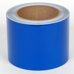 Cobra Systems - Labels, Ribbons & Tapes; Type: Vinyl Tape ; Color: Blue ; For Use With: VNM8 ; Width (Inch): 5 ; Length (Feet): 75 ; Material: Vinyl - Exact Industrial Supply