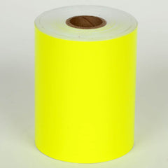 Cobra Systems - Labels, Ribbons & Tapes; Type: Vinyl Tape ; Color: Yellow ; For Use With: VNM8 ; Width (Inch): 6 ; Length (Feet): 75 ; Material: Vinyl - Exact Industrial Supply