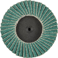 PFERD - Flap Discs; Abrasive Type: Coated ; Flap Disc Type: Compact ; Disc Diameter (Inch): 3 ; Abrasive Material: Zirconia Alumina ; Grit: 40 ; Attaching System: Quick Change Type CDR - Exact Industrial Supply