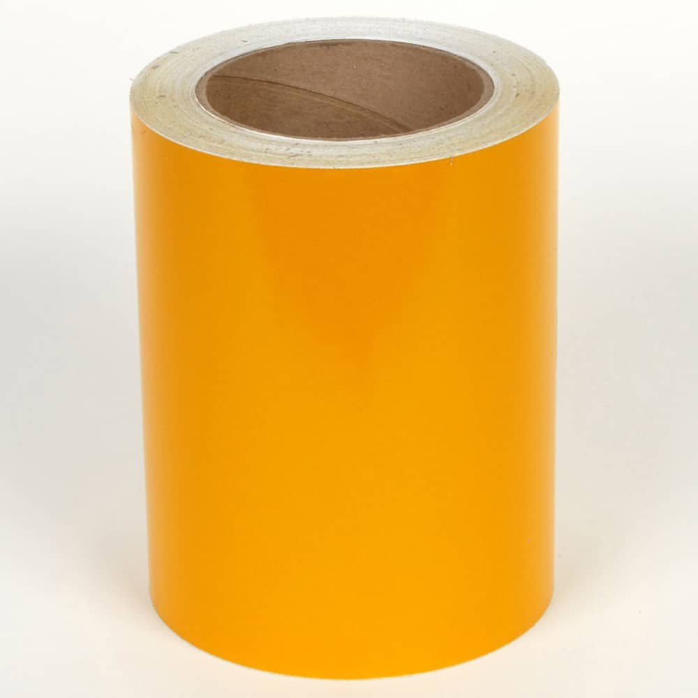 Cobra Systems - Labels, Ribbons & Tapes; Type: Vinyl Tape ; Color: Yellow ; For Use With: VNM8 ; Width (Inch): 7 ; Length (Feet): 75 ; Material: Vinyl - Exact Industrial Supply