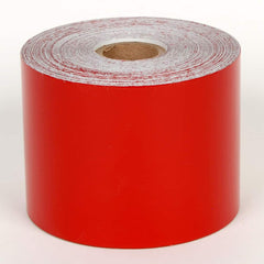 Cobra Systems - Labels, Ribbons & Tapes; Type: Vinyl Tape ; Color: Red ; For Use With: VNM4PRO ; Width (Inch): 3 ; Length (Feet): 75 ; Material: Vinyl - Exact Industrial Supply