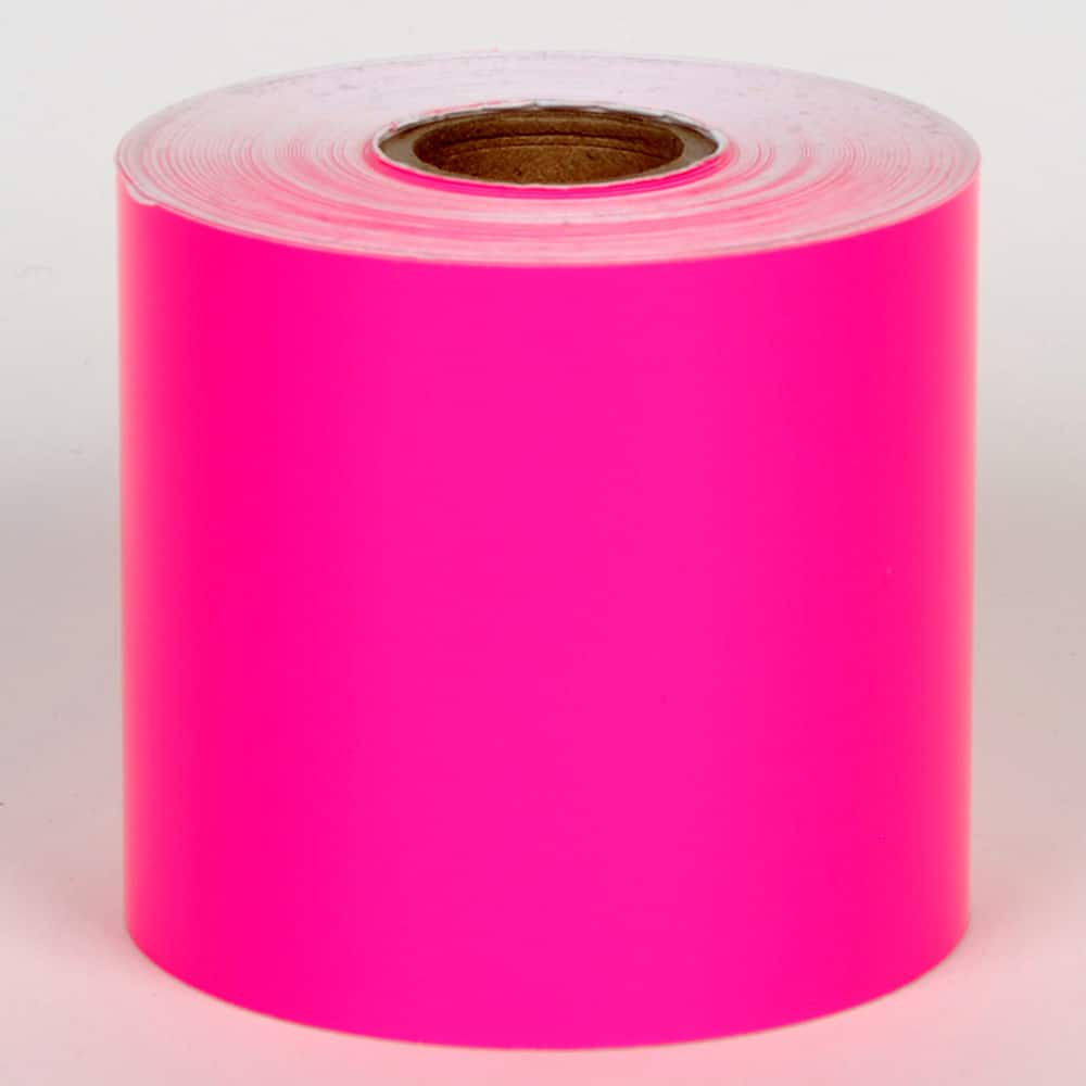 Cobra Systems - Labels, Ribbons & Tapes; Type: Vinyl Tape ; Color: Pink ; For Use With: VNM8 ; Width (Inch): 8 ; Length (Feet): 75 ; Material: Vinyl - Exact Industrial Supply