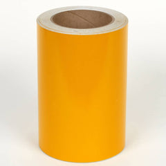 Cobra Systems - Labels, Ribbons & Tapes; Type: Vinyl Tape ; Color: Yellow ; For Use With: VNM8 ; Width (Inch): 8 ; Length (Feet): 75 ; Material: Vinyl - Exact Industrial Supply