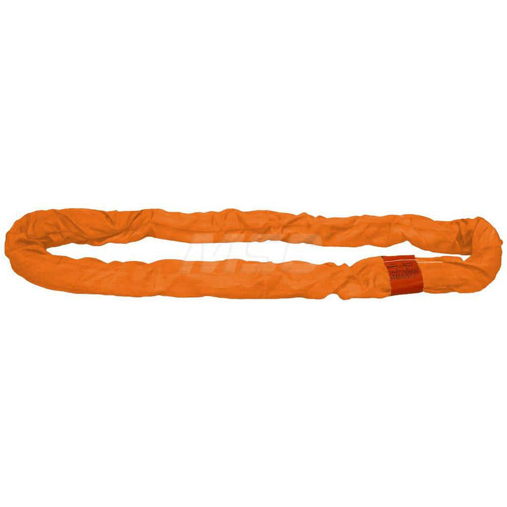 Sling: 3' Long, 24,000 lb Choker, 60,000 lb Basket Orange