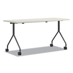 Hon - Stationary Tables; Type: Utility ; Material: High-Pressure Laminate ; Color: Black ; Height (Inch): 29 ; Length (Inch): 24 ; Width (Inch): 48 - Exact Industrial Supply