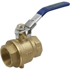 Safety Exhaust: 2″ Pipe, Full Port, Brass 1-Way Flow & In-Line, Female NPT, 600 psi WOG