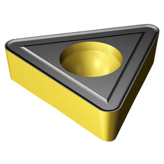 TCMT32.52-UR 4425 Carbide Turning Insert Al2O3/TiN/TiCN Finish, Neutral, 3/8″ Inscribed Circle, 0.0313″ Corner Radius, 5/32″ Thick, 60° Trigon