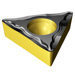 TCMT32.51-UM 4425 Carbide Turning Insert Al2O3/TiN/TiCN Finish, Neutral, 3/8″ Inscribed Circle, 0.0156″ Corner Radius, 5/32″ Thick, 60° Triangle