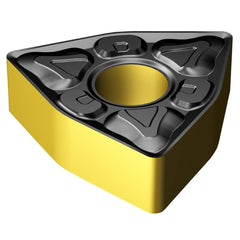 WNMG432-XM 4415 Carbide Turning Insert Al2O3/TiN/TiCN Finish, Neutral, 1/2″ Inscribed Circle, 0.0313″ Corner Radius, 3/16″ Thick, 80° Diamond