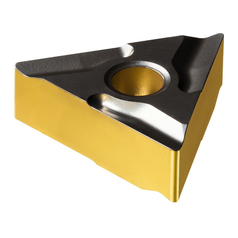 TNMG332R-K 4415 Carbide Turning Insert Al2O3/TiN/TiCN Finish, RH, 3/8″ Inscribed Circle, 0.0313″ Corner Radius, 3/16″ Thick, 60° Triangle