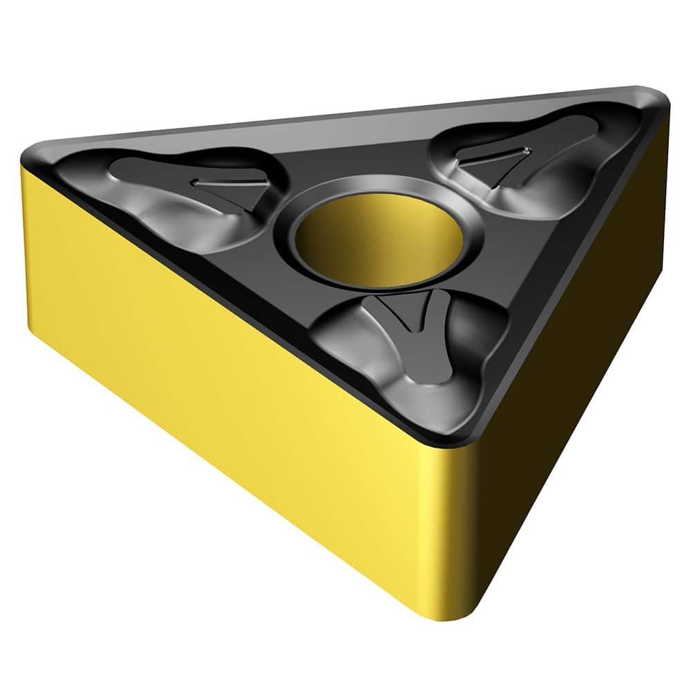 TNMG332-XM 4425 Carbide Turning Insert Al2O3/TiN/TiCN Finish, Neutral, 3/8″ Inscribed Circle, 0.0313″ Corner Radius, 3/16″ Thick, 60° Diamond