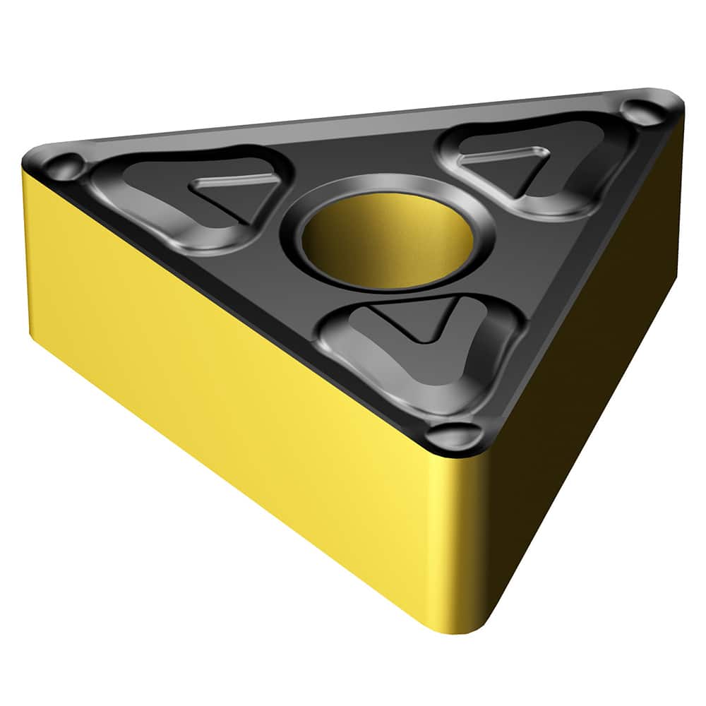 TNMG332-XF 4425 Carbide Turning Insert Al2O3/TiN/TiCN Finish, Neutral, 3/8″ Inscribed Circle, 0.0313″ Corner Radius, 3/16″ Thick, 60° Diamond