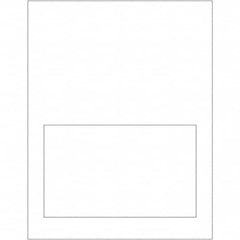 Tape Logic - Pack of (100) 7" x 4-1/4" White Paper Laser Labels - Benchmark Tooling