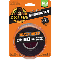 Gorilla Black Heavy Duty Mounting Tape XL 120″ - Benchmark Tooling