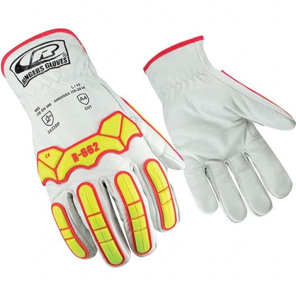 Ringers Gloves - Size 3XL (13), ANSI Cut Lvl A4, Cut Resistant Gloves - Benchmark Tooling