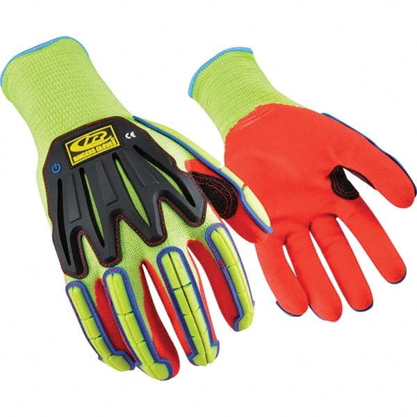 Ringers Gloves - Size XL (11), ANSI Cut Lvl A6, Nitrile Coated Cut Resistant Gloves - Benchmark Tooling