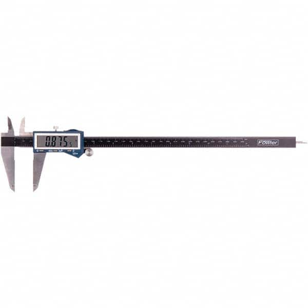 Fowler - 0 to 12" Range, 0.01mm Resolution, IP54 Electronic Caliper - Benchmark Tooling