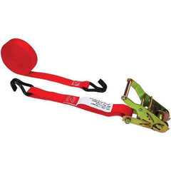 US Cargo Control - Slings & Tiedowns (Load-Rated) Type: Ratchet Tie Down Width (Inch): 1 - Benchmark Tooling