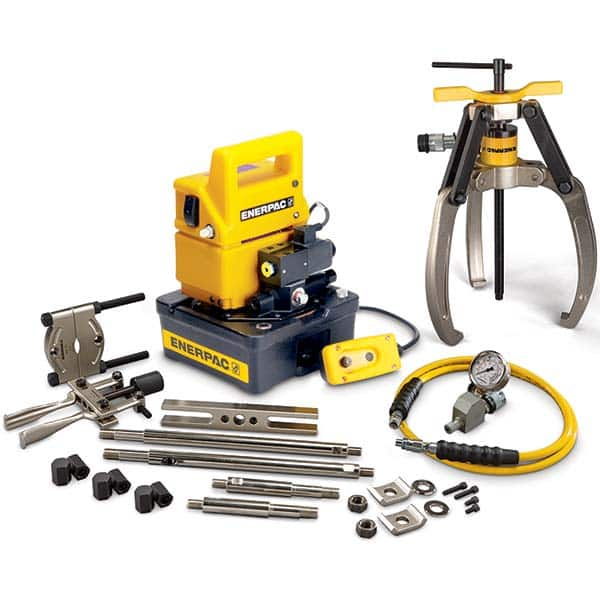 Enerpac - Puller & Separator Sets Type: Hydraulic Puller Set Maximum Spread (Inch): 4.921875 - Benchmark Tooling