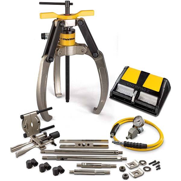 Enerpac - Puller & Separator Sets Type: Hydraulic Puller Set Maximum Spread (Inch): 6.5 - Benchmark Tooling