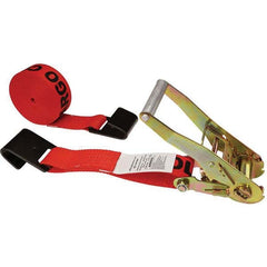 US Cargo Control - Slings & Tiedowns (Load-Rated) Type: Ratchet Tie Down Width (Inch): 2 - Benchmark Tooling