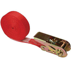 US Cargo Control - Slings & Tiedowns (Load-Rated) Type: Ratchet Tie Down Width (Inch): 1 - Benchmark Tooling