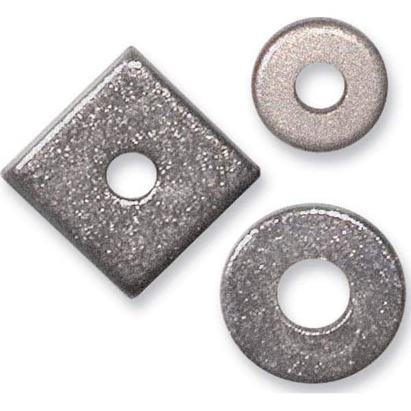 Blind Rivet Backup Washers; Rivet Diameter (Inch): 0.1875; Size Code: 6; Material: Steel; Rivet Diameter: 0.1875 in; Inside Diameter (Decimal Inch): 0.1880; Inside Diameter: 0.188 in; Shape: Round; Outside Diameter: 0.5 in; Outside Diameter (Decimal Inch)