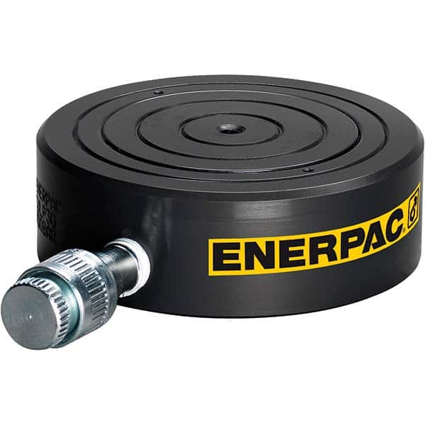 Enerpac - Portable Hydraulic Cylinders Type: Low Height Cylinder Load Capacity (Ton): 22.1875 (Inch) - Benchmark Tooling