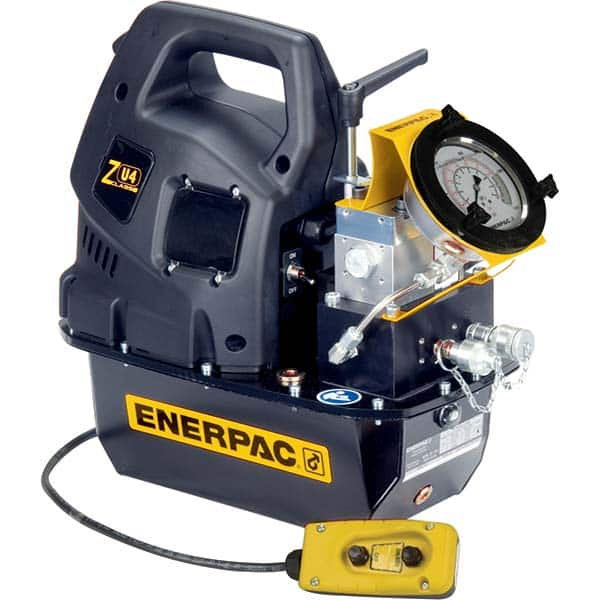 Enerpac - Power Hydraulic Pumps & Jacks Type: Electric Pressure Rating (psi): 10000 - Benchmark Tooling