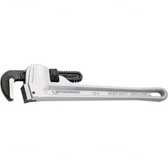 Rothenberger - Pipe Wrenches Type: Cast Aluminum Pipe Wrench Maximum Pipe Capacity (Inch): 2-1/2 - Benchmark Tooling